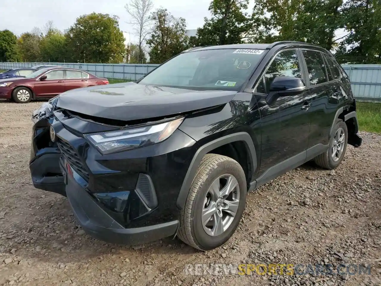 2 Photograph of a damaged car 2T3P1RFV8NC259097 TOYOTA RAV4 2022