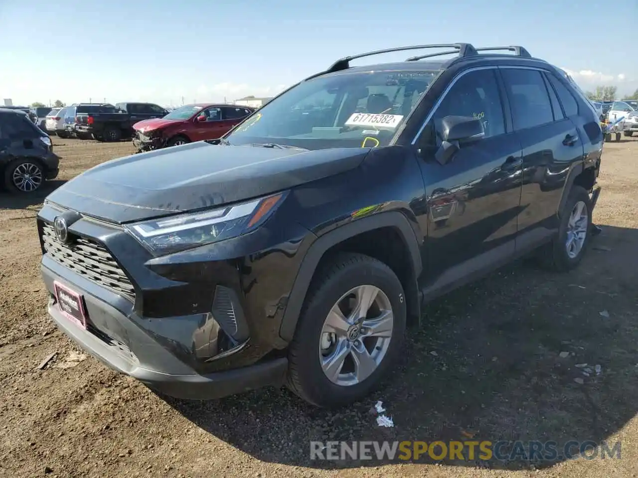 2 Photograph of a damaged car 2T3P1RFV8NC288034 TOYOTA RAV4 2022