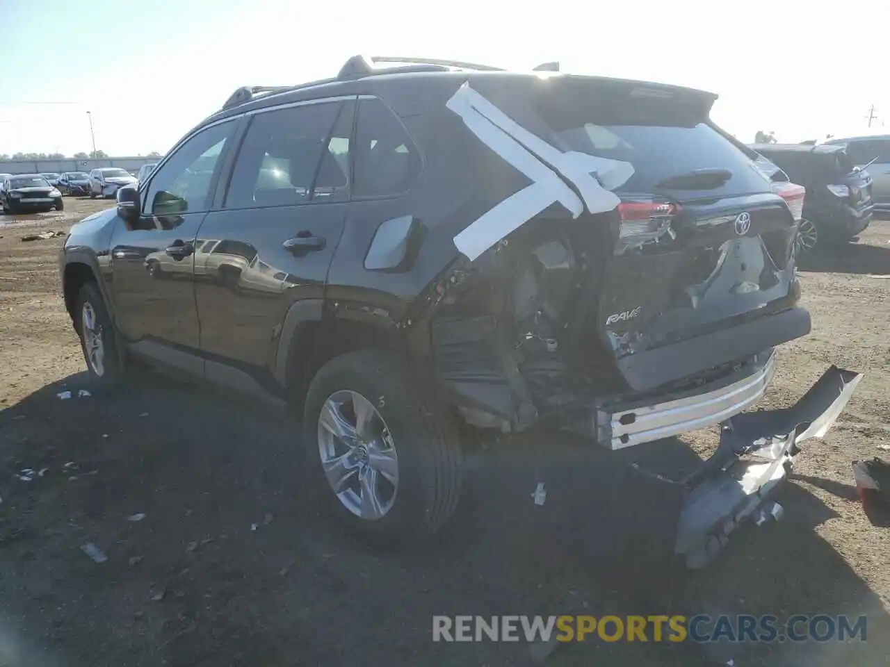 3 Photograph of a damaged car 2T3P1RFV8NC288034 TOYOTA RAV4 2022