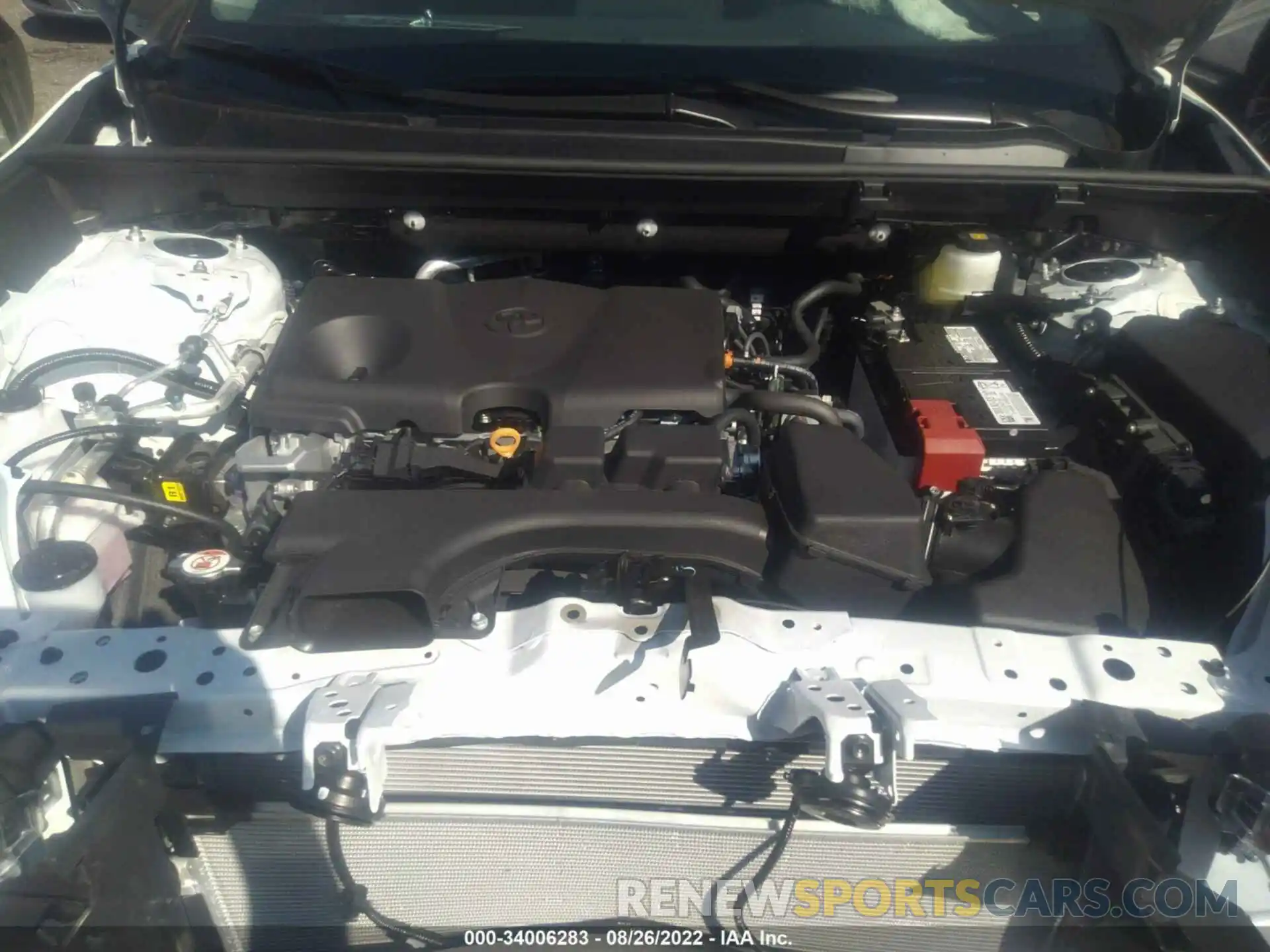 10 Фотография поврежденного автомобиля 2T3P1RFV8NW290445 TOYOTA RAV4 2022