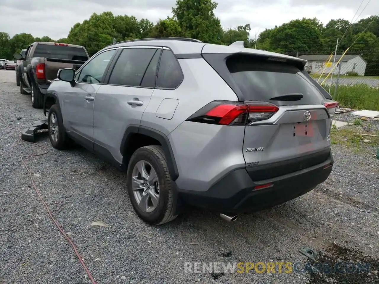 3 Photograph of a damaged car 2T3P1RFV9NC266124 TOYOTA RAV4 2022