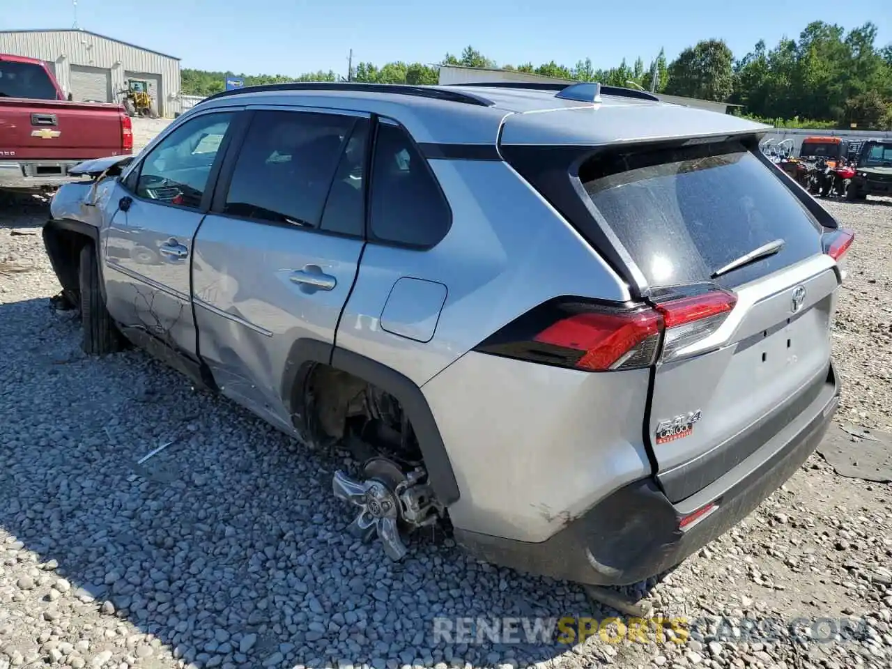 3 Photograph of a damaged car 2T3P1RFV9NC274112 TOYOTA RAV4 2022