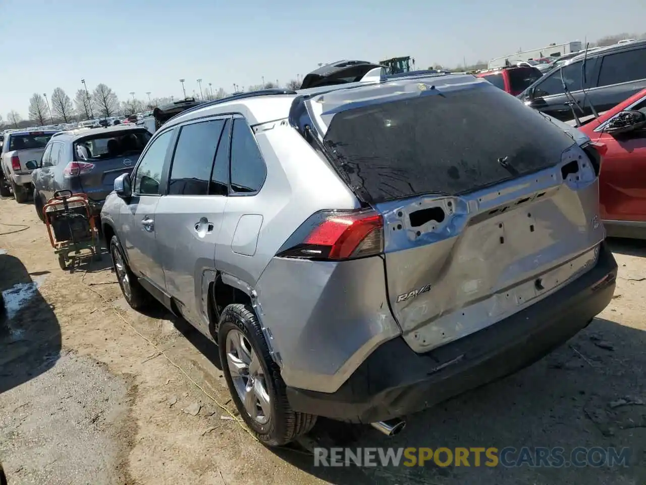 2 Photograph of a damaged car 2T3P1RFV9NC278404 TOYOTA RAV4 2022