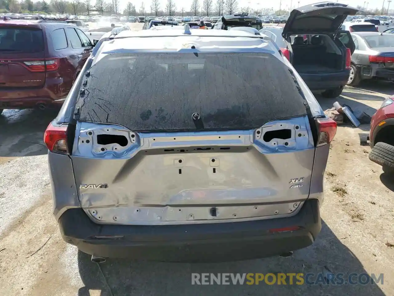 6 Photograph of a damaged car 2T3P1RFV9NC278404 TOYOTA RAV4 2022