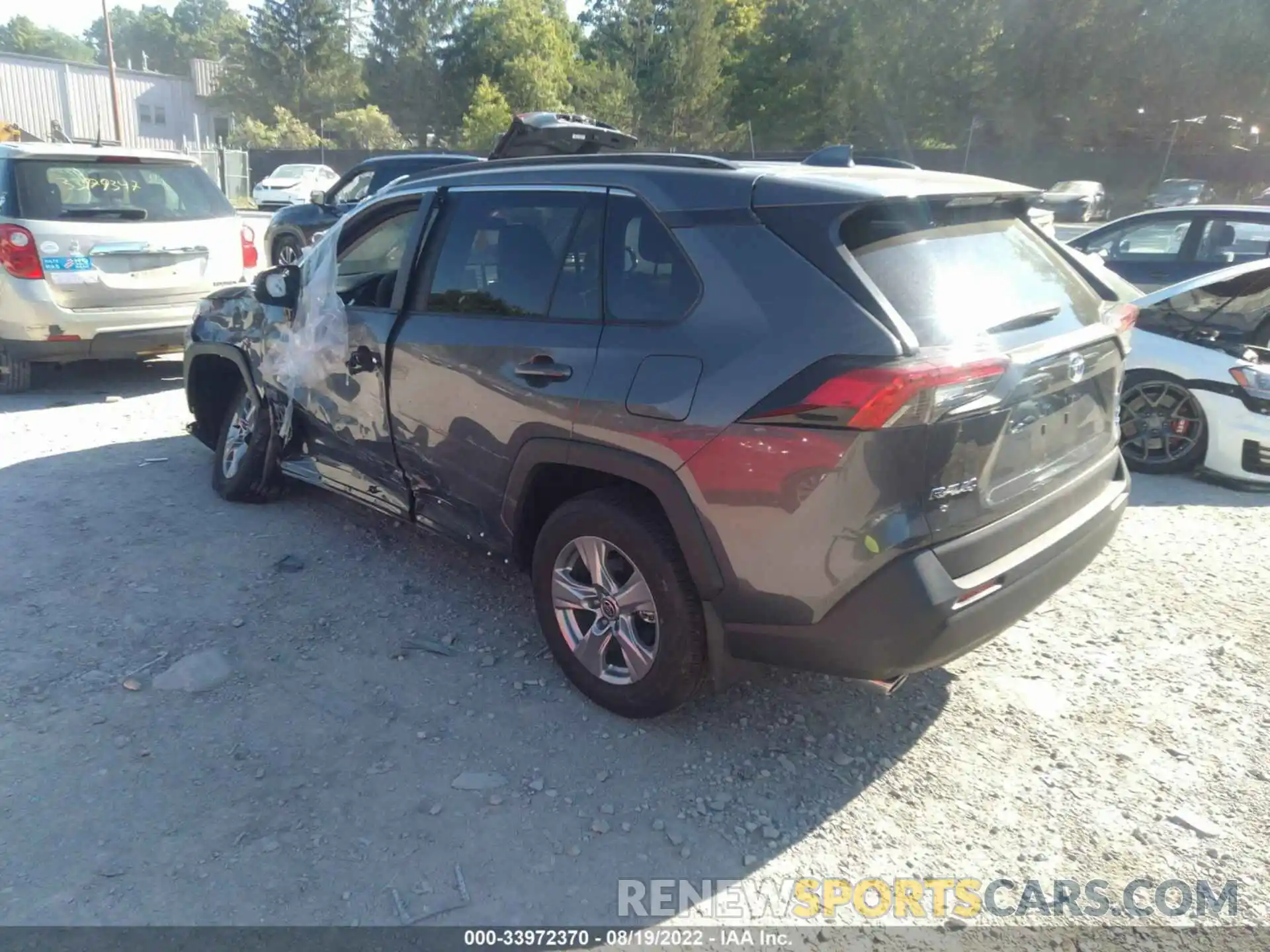 3 Photograph of a damaged car 2T3P1RFV9NC285062 TOYOTA RAV4 2022