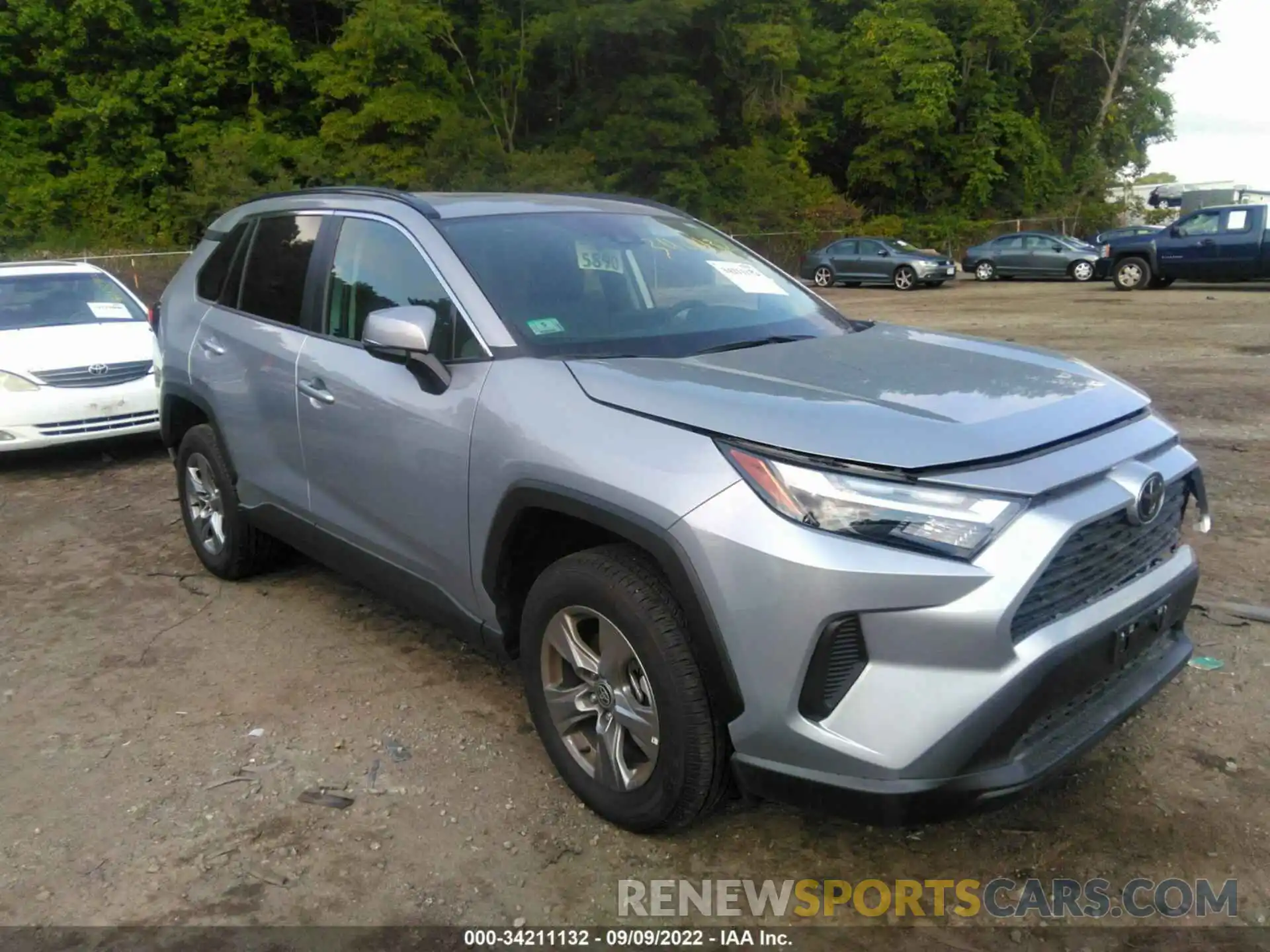 1 Photograph of a damaged car 2T3P1RFVXNC281229 TOYOTA RAV4 2022