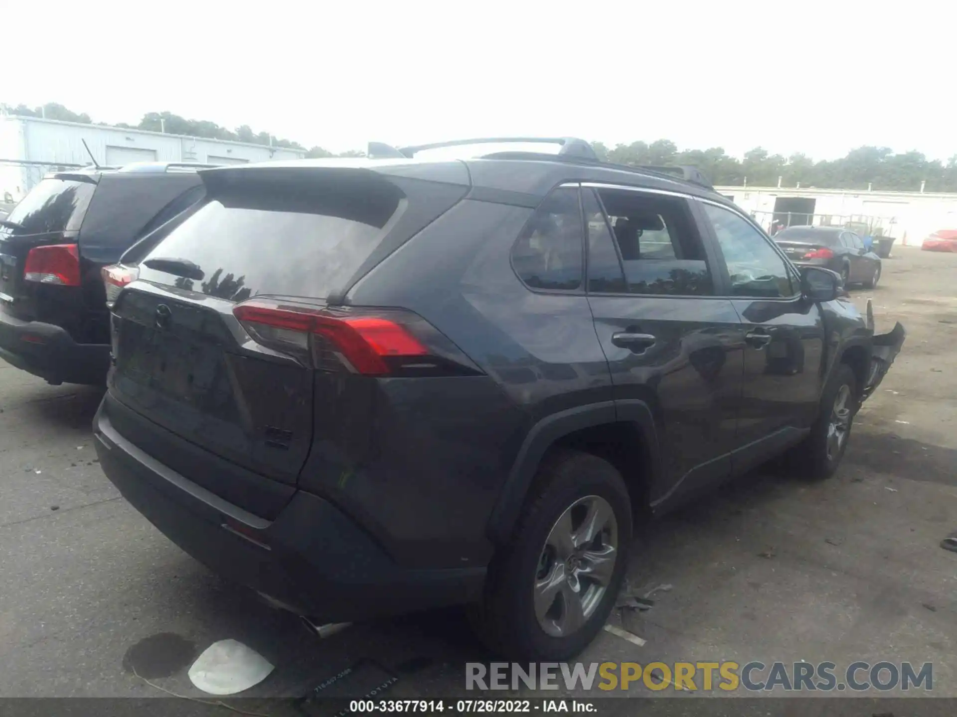 4 Фотография поврежденного автомобиля 2T3P1RFVXNW254076 TOYOTA RAV4 2022