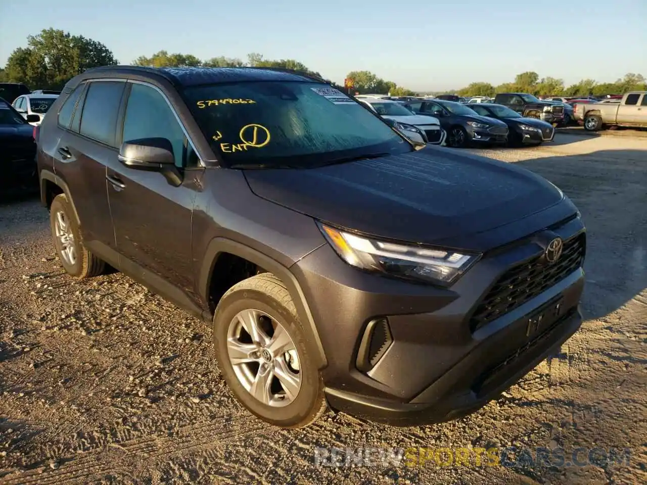 1 Photograph of a damaged car 2T3P1RFVXNW274912 TOYOTA RAV4 2022