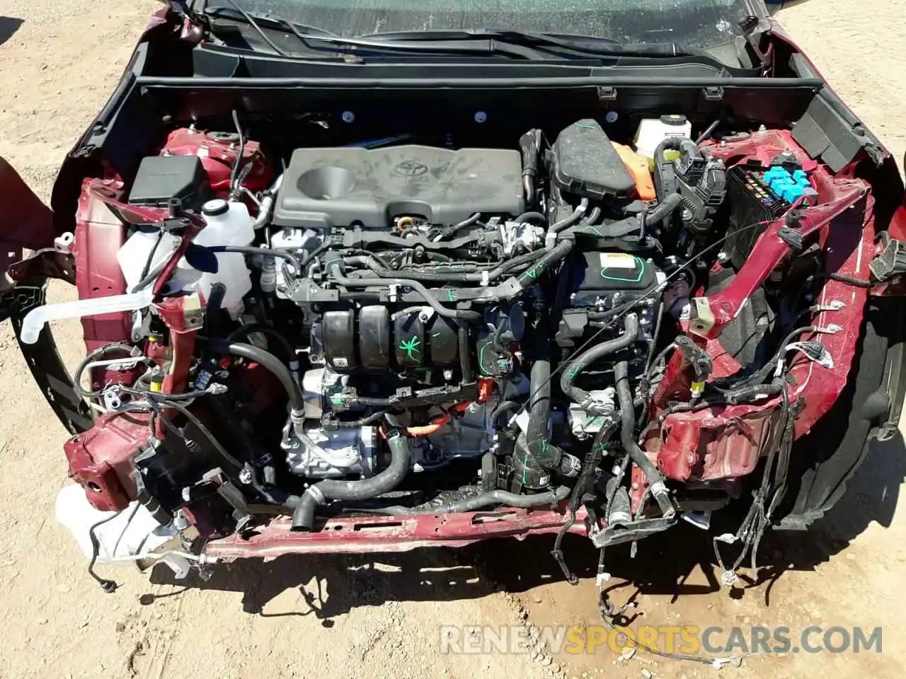 9 Photograph of a damaged car 2T3RWRFV1NW129297 TOYOTA RAV4 2022