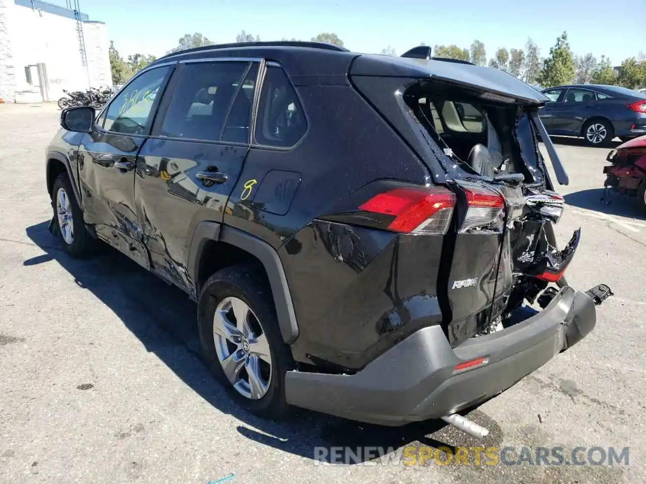 3 Photograph of a damaged car 2T3RWRFV1NW136735 TOYOTA RAV4 2022