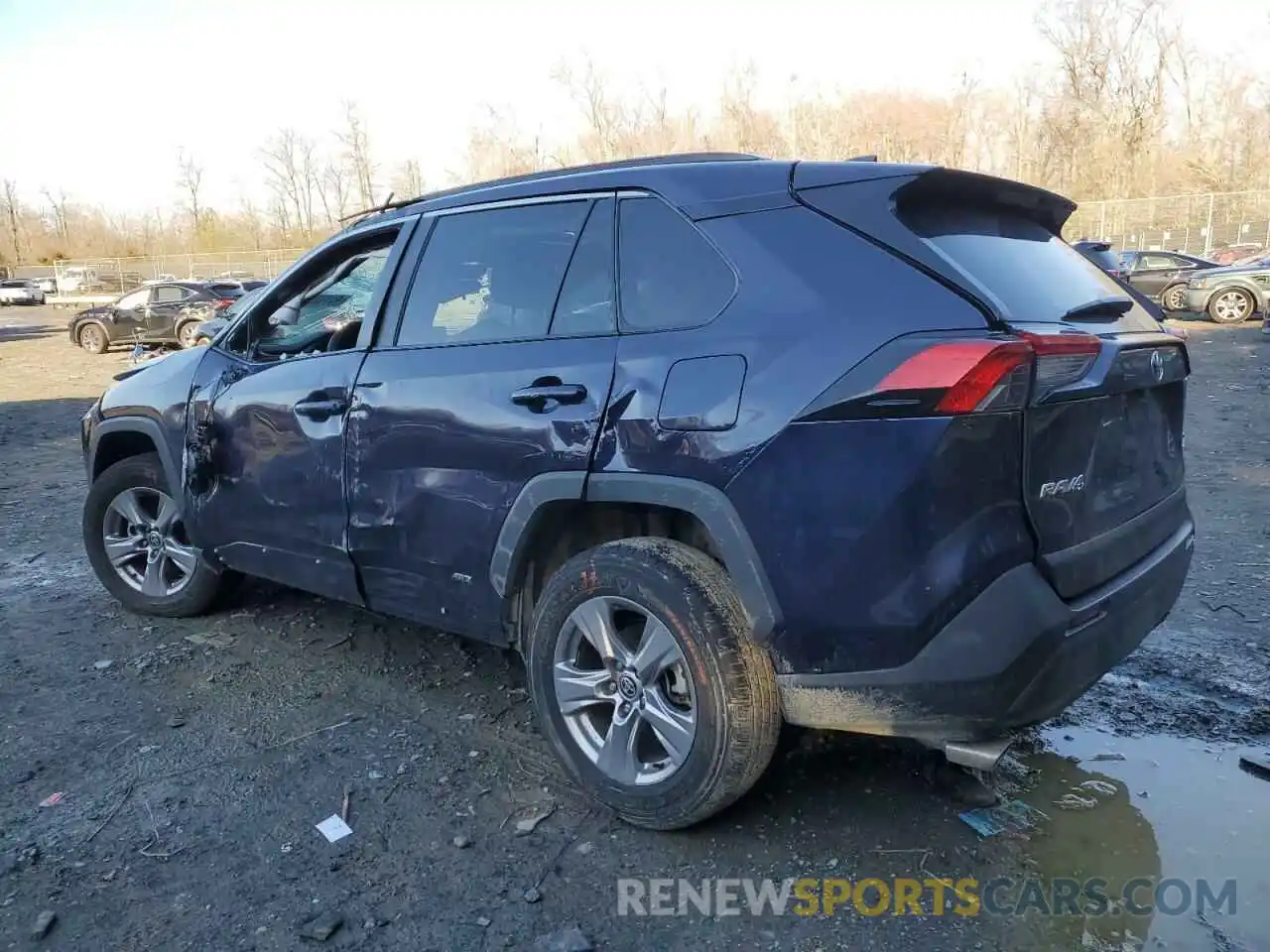 2 Photograph of a damaged car 2T3RWRFV7NW139154 TOYOTA RAV4 2022