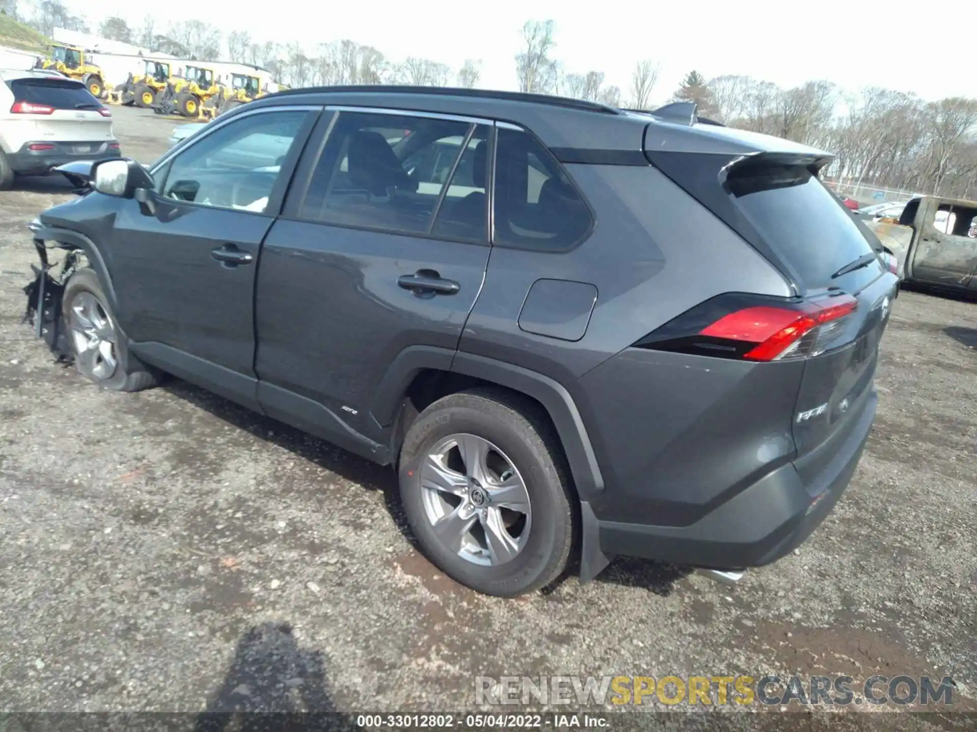 3 Фотография поврежденного автомобиля 2T3RWRFV9NW133663 TOYOTA RAV4 2022