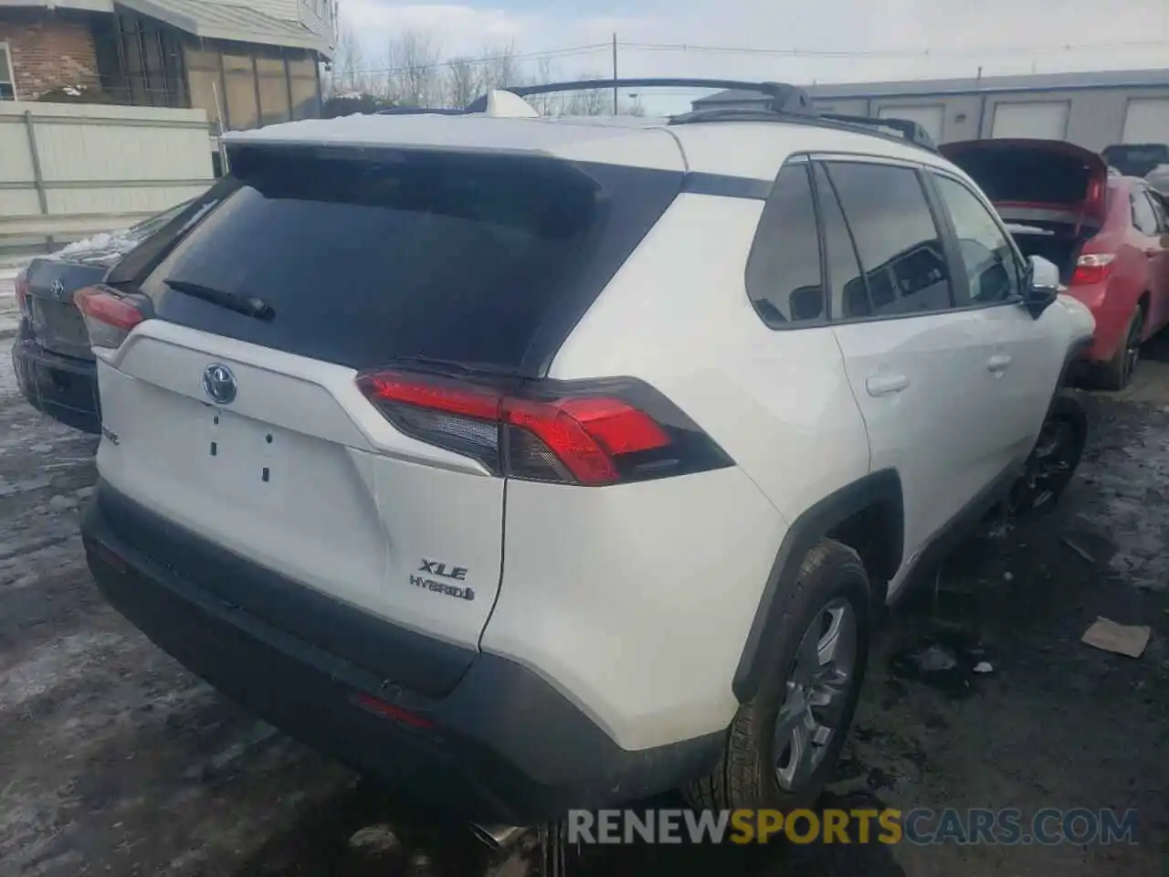 4 Фотография поврежденного автомобиля 2T3RWRFVXNW128827 TOYOTA RAV4 2022