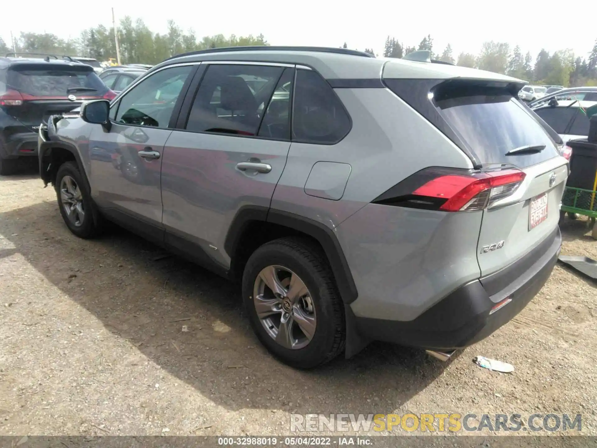 3 Фотография поврежденного автомобиля 2T3RWRFVXNW130464 TOYOTA RAV4 2022