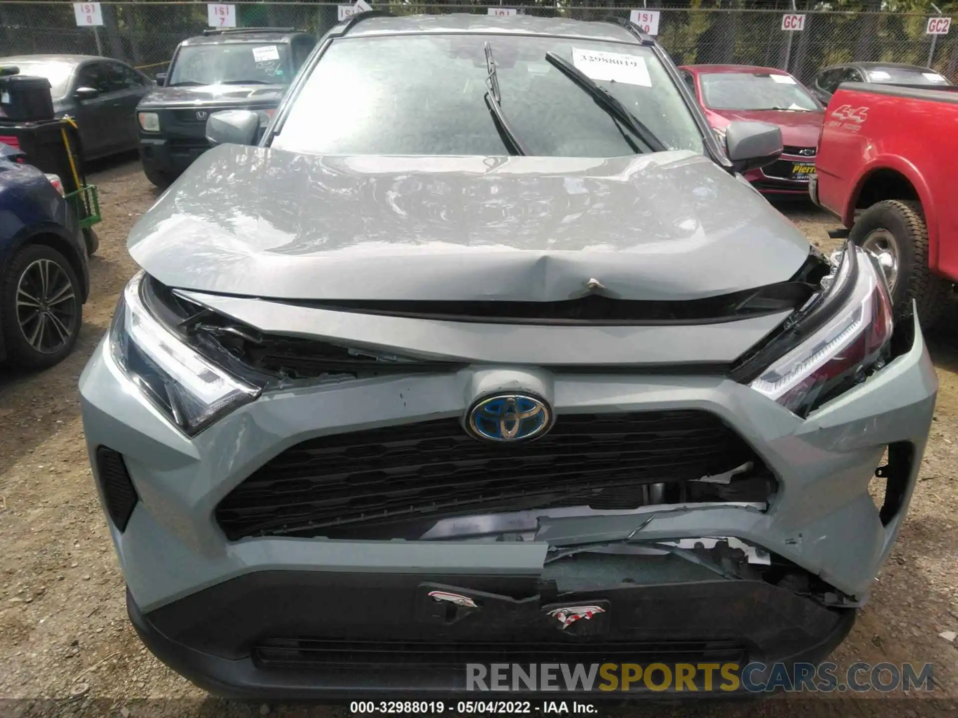 6 Photograph of a damaged car 2T3RWRFVXNW130464 TOYOTA RAV4 2022