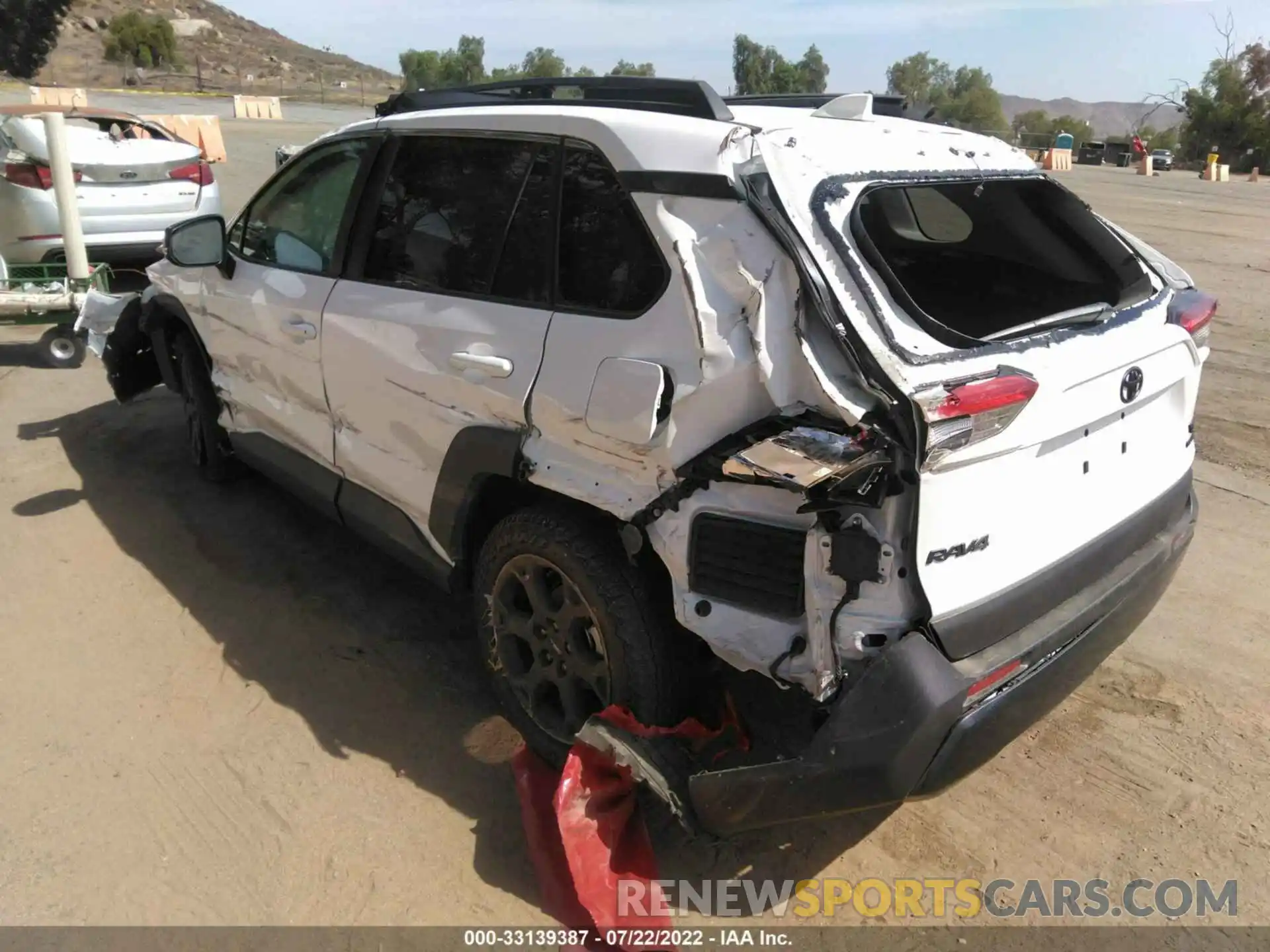 3 Photograph of a damaged car 2T3S1RFV0NW268451 TOYOTA RAV4 2022