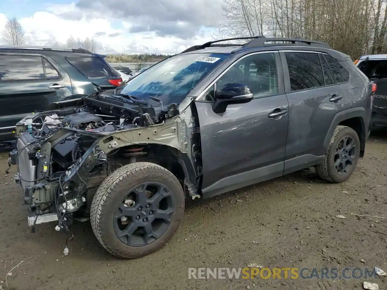 1 Photograph of a damaged car 2T3S1RFV4NW313598 TOYOTA RAV4 2022