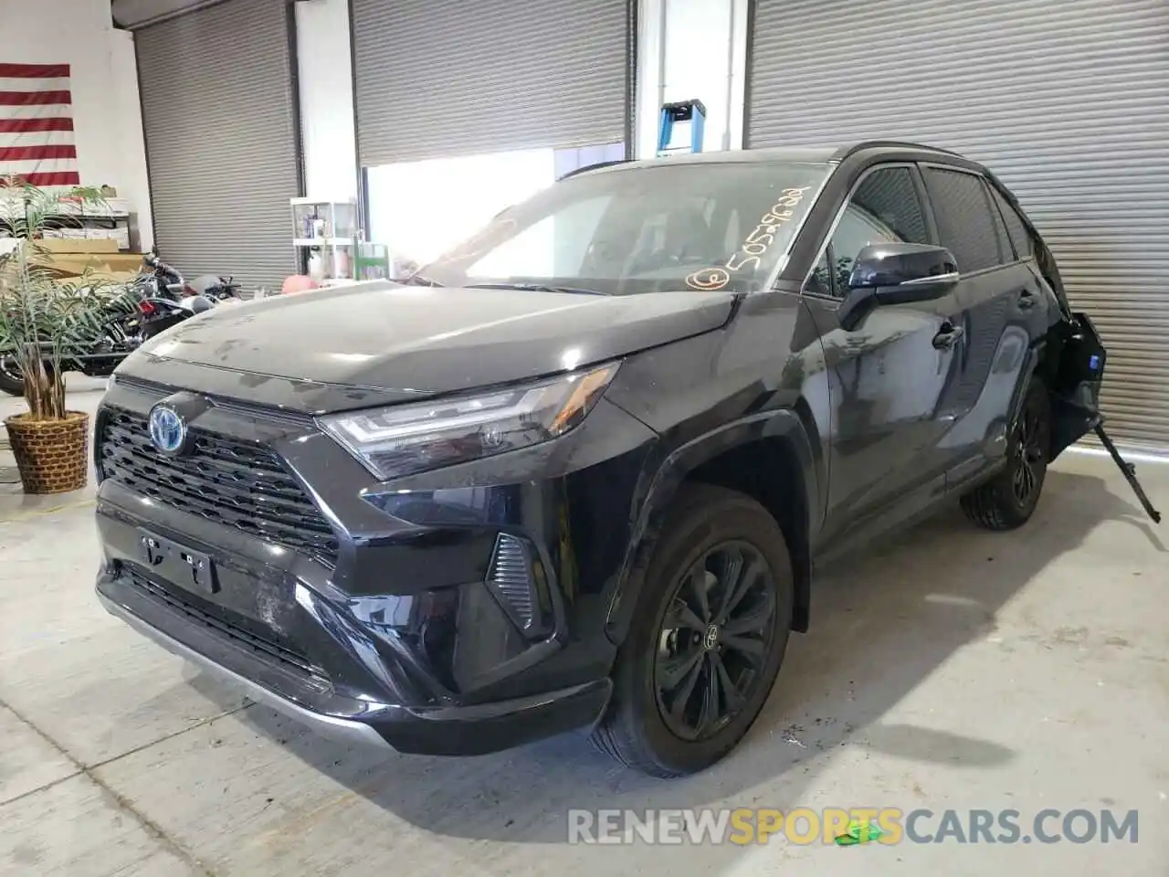 2 Фотография поврежденного автомобиля 2T3T6RFV0NW033375 TOYOTA RAV4 2022