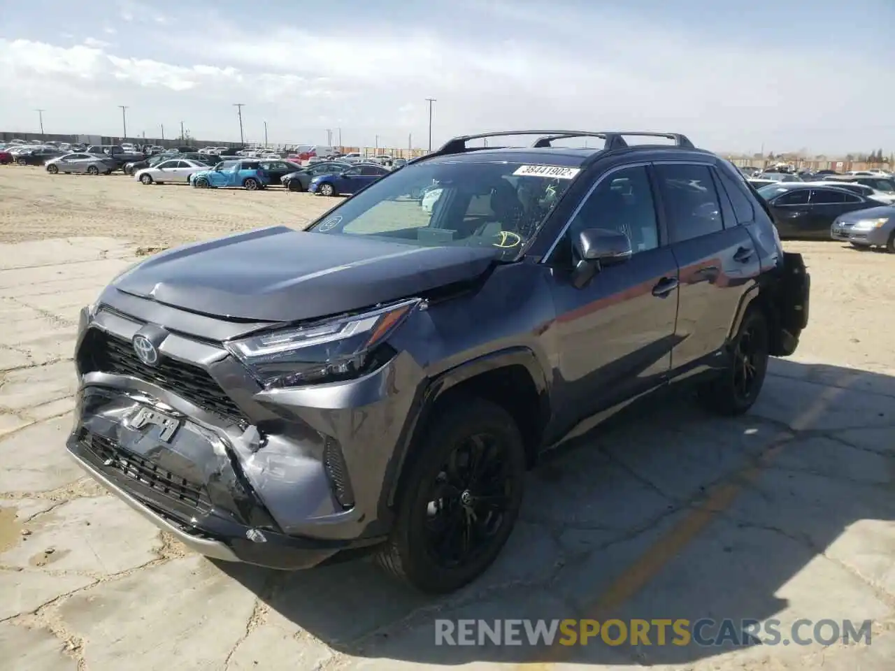 2 Фотография поврежденного автомобиля 2T3T6RFV1NW029982 TOYOTA RAV4 2022