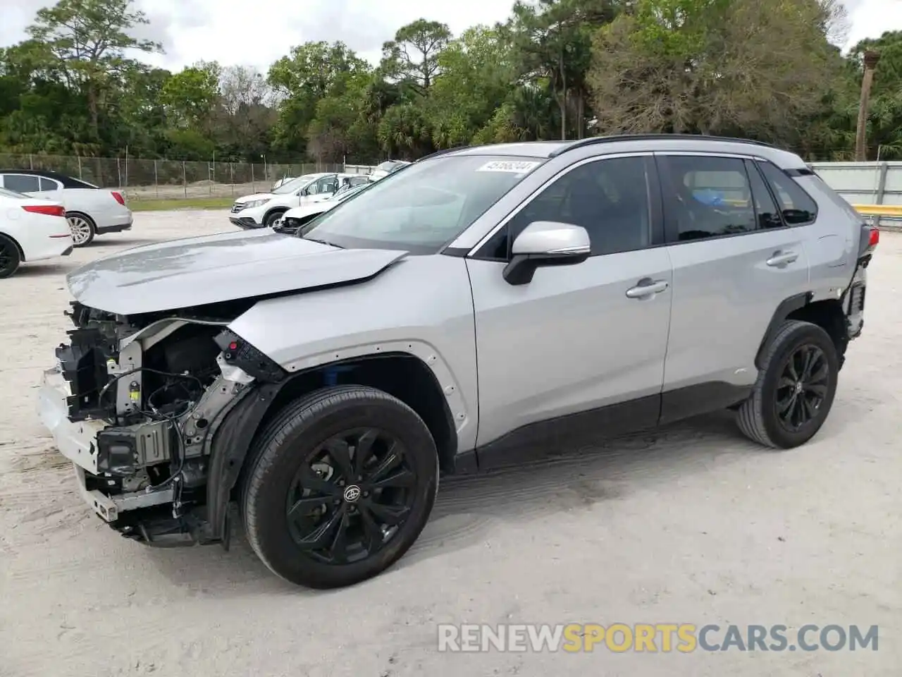 1 Photograph of a damaged car 2T3T6RFV7NW034314 TOYOTA RAV4 2022