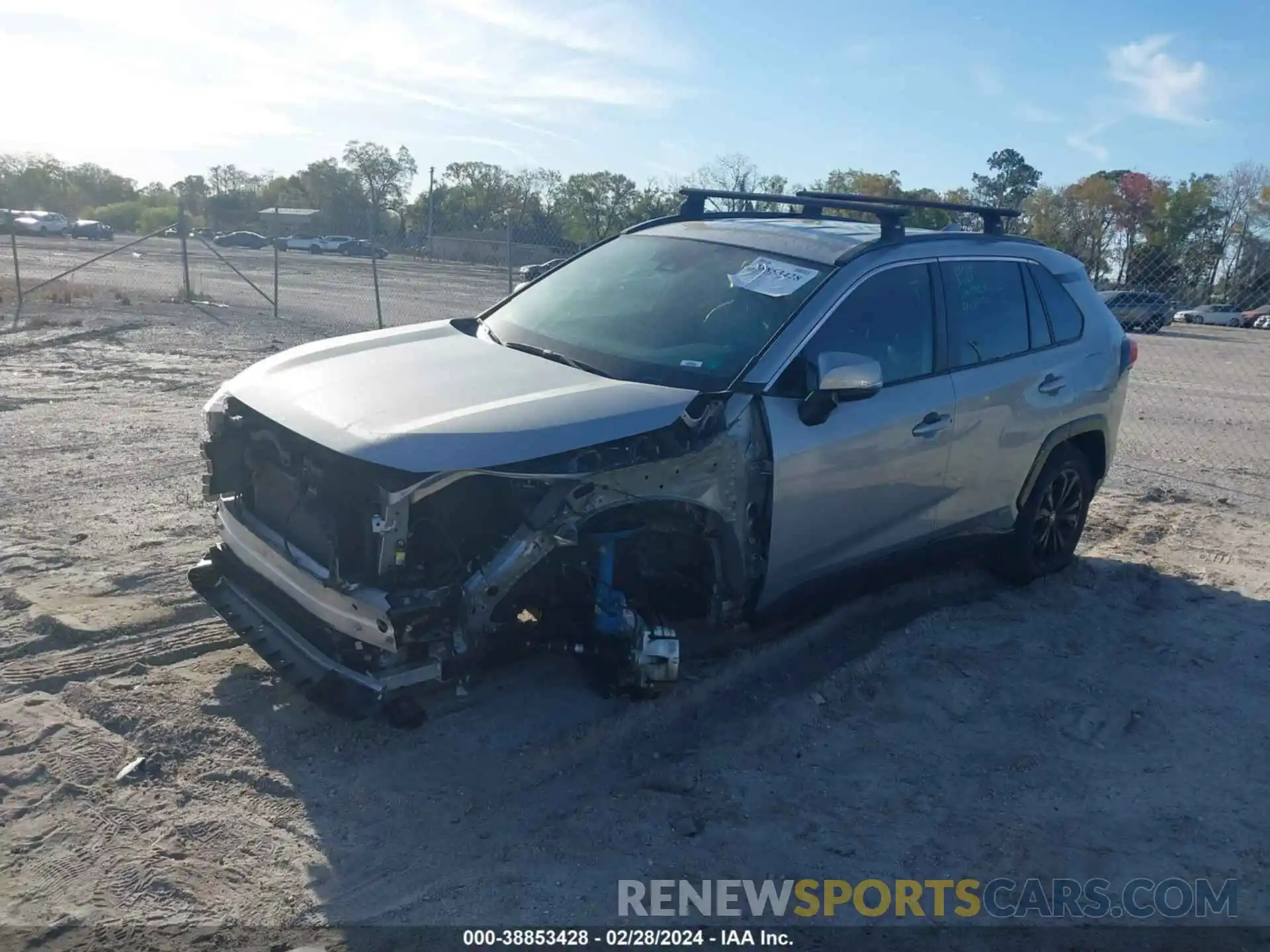 2 Photograph of a damaged car 2T3T6RFV8NW034029 TOYOTA RAV4 2022