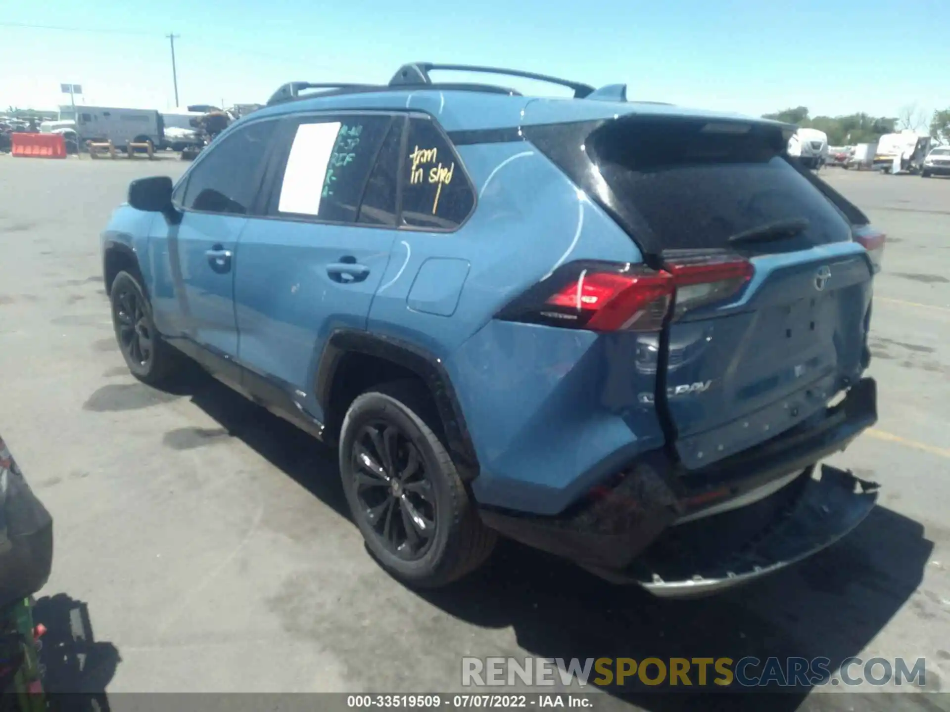 3 Photograph of a damaged car 2T3T6RFV9NW030412 TOYOTA RAV4 2022