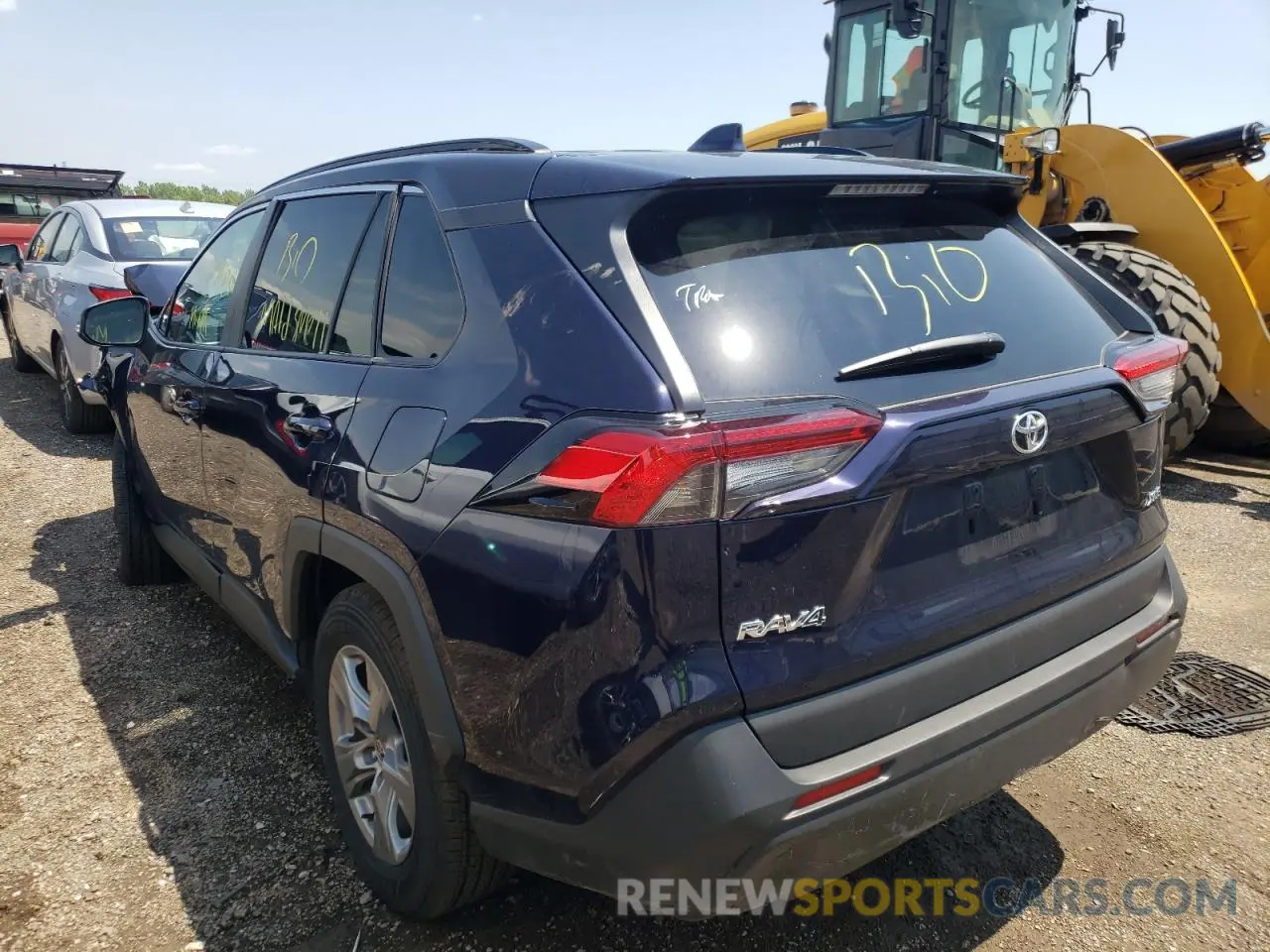 3 Photograph of a damaged car 2T3W1RFV0NW190920 TOYOTA RAV4 2022