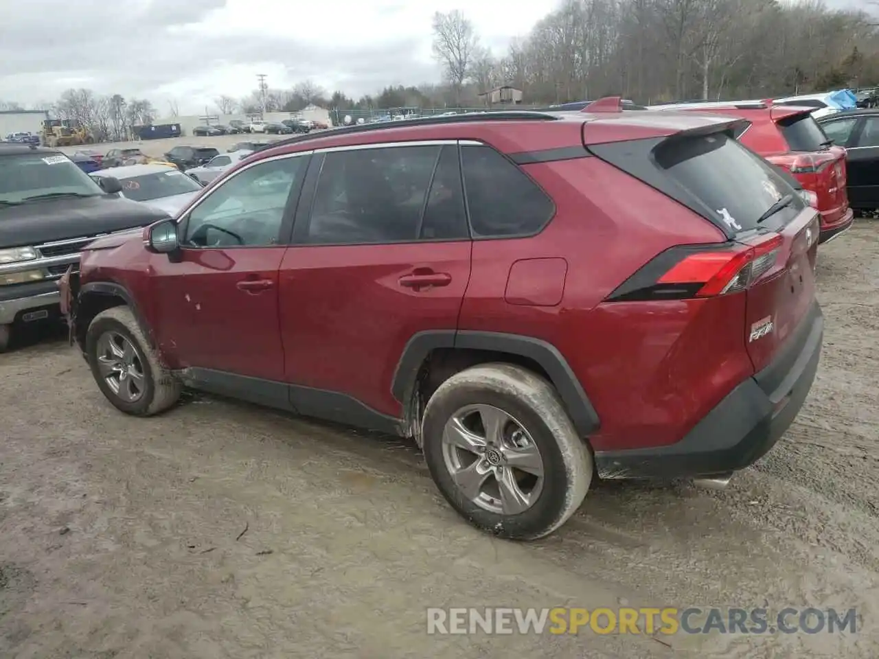 2 Photograph of a damaged car 2T3W1RFV0NW202225 TOYOTA RAV4 2022