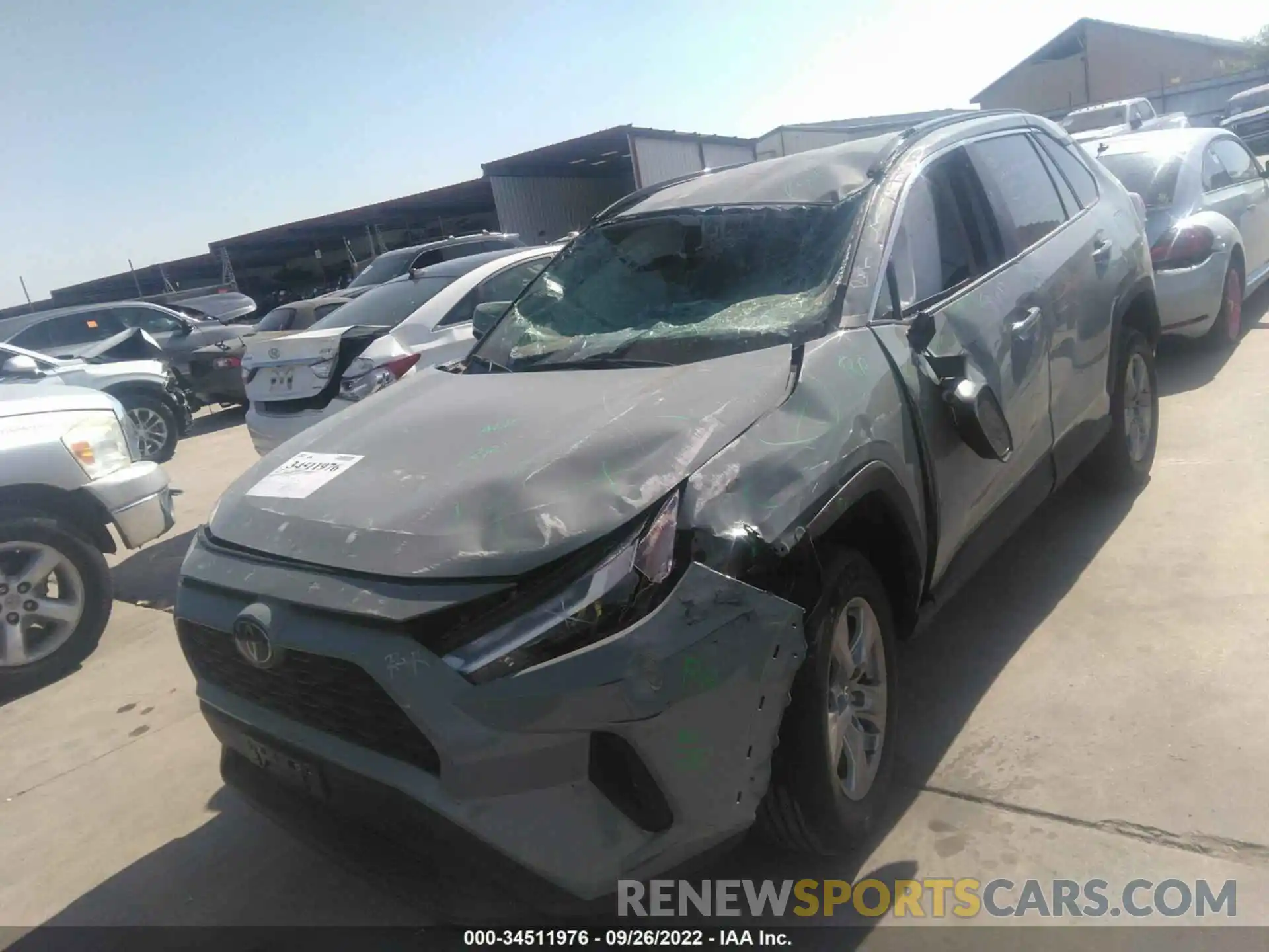 6 Photograph of a damaged car 2T3W1RFV0NW216805 TOYOTA RAV4 2022