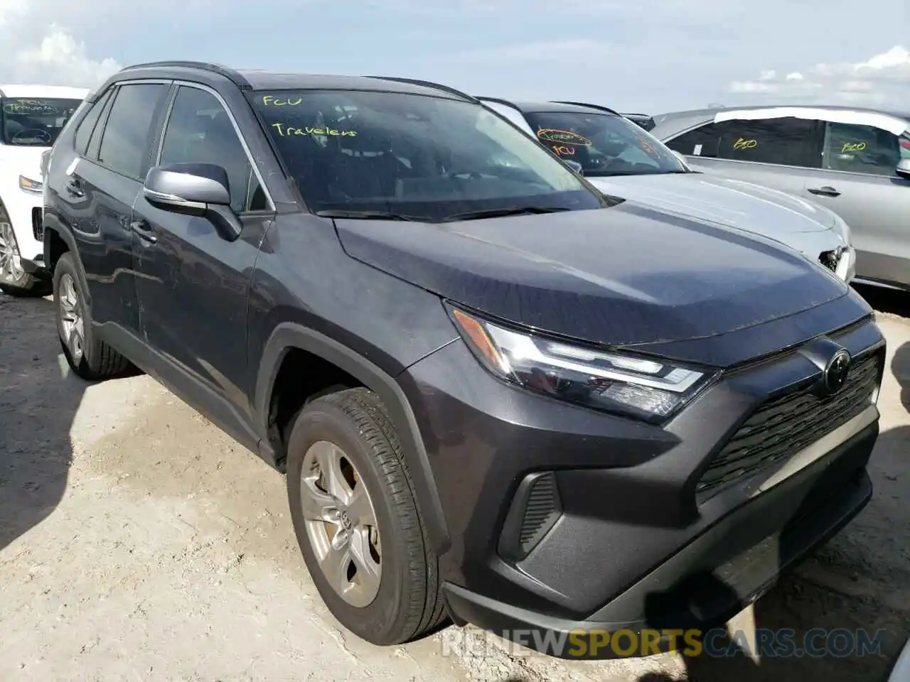 1 Photograph of a damaged car 2T3W1RFV1NC181936 TOYOTA RAV4 2022