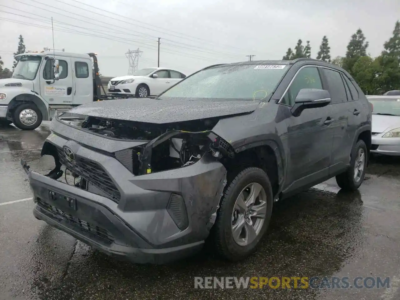 2 Photograph of a damaged car 2T3W1RFV1NC182469 TOYOTA RAV4 2022