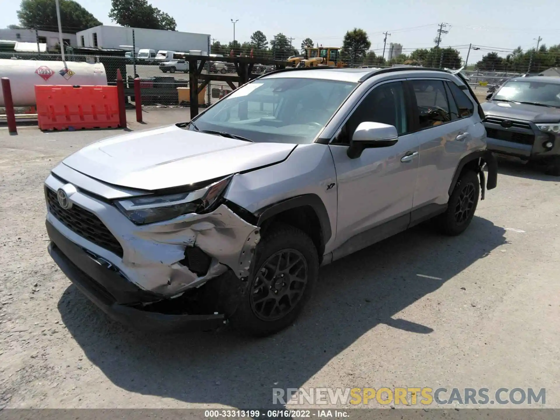 2 Photograph of a damaged car 2T3W1RFV1NC183136 TOYOTA RAV4 2022