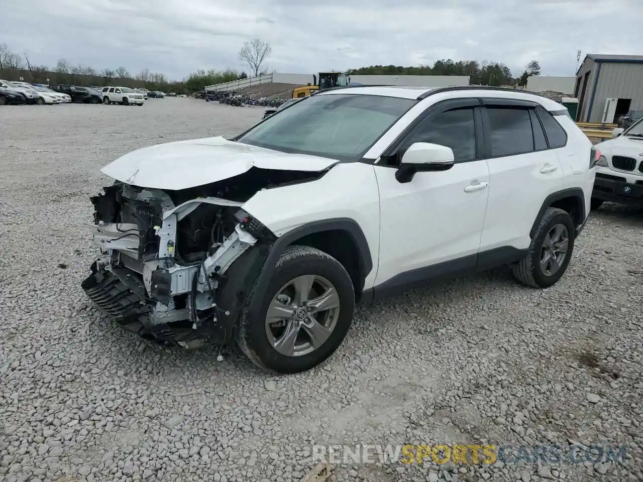 1 Photograph of a damaged car 2T3W1RFV1NW193678 TOYOTA RAV4 2022