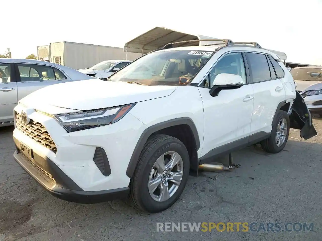 1 Photograph of a damaged car 2T3W1RFV1NW195799 TOYOTA RAV4 2022