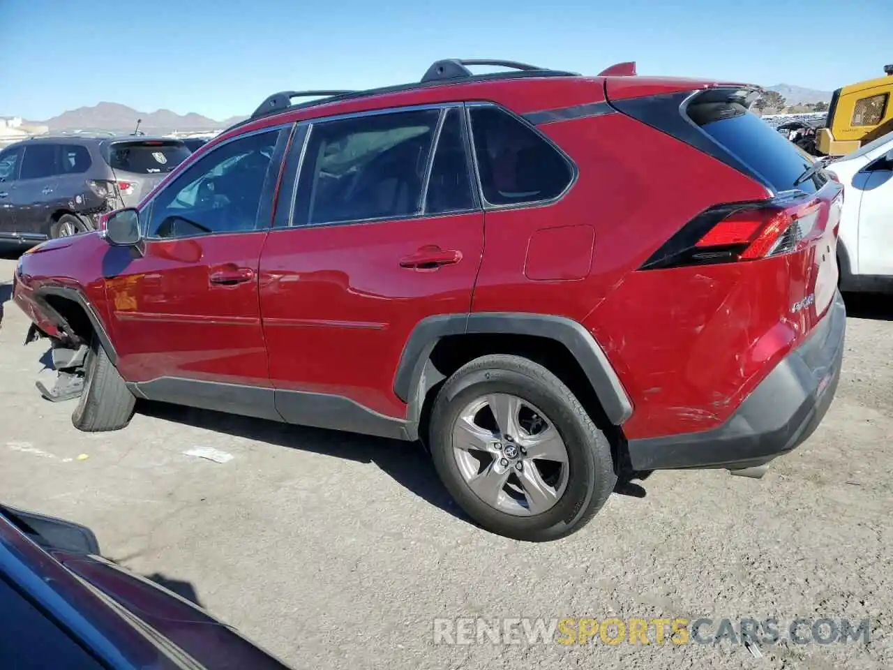 2 Photograph of a damaged car 2T3W1RFV1NW211483 TOYOTA RAV4 2022