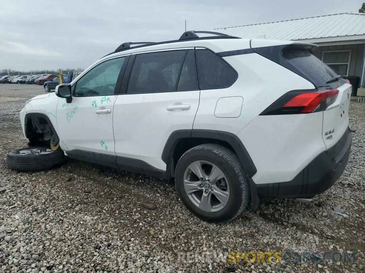 2 Photograph of a damaged car 2T3W1RFV2NC211705 TOYOTA RAV4 2022