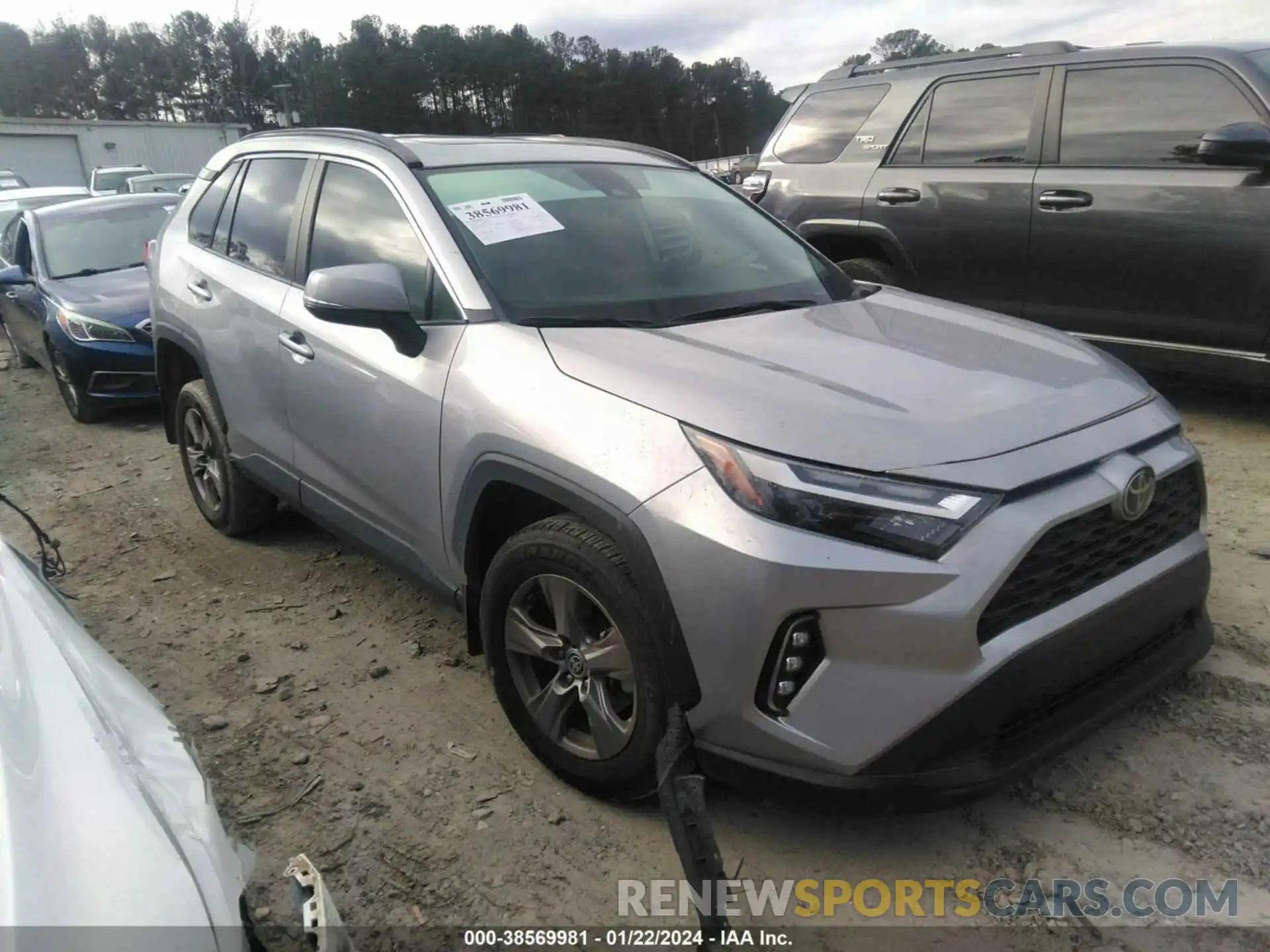 1 Photograph of a damaged car 2T3W1RFV3NC182067 TOYOTA RAV4 2022