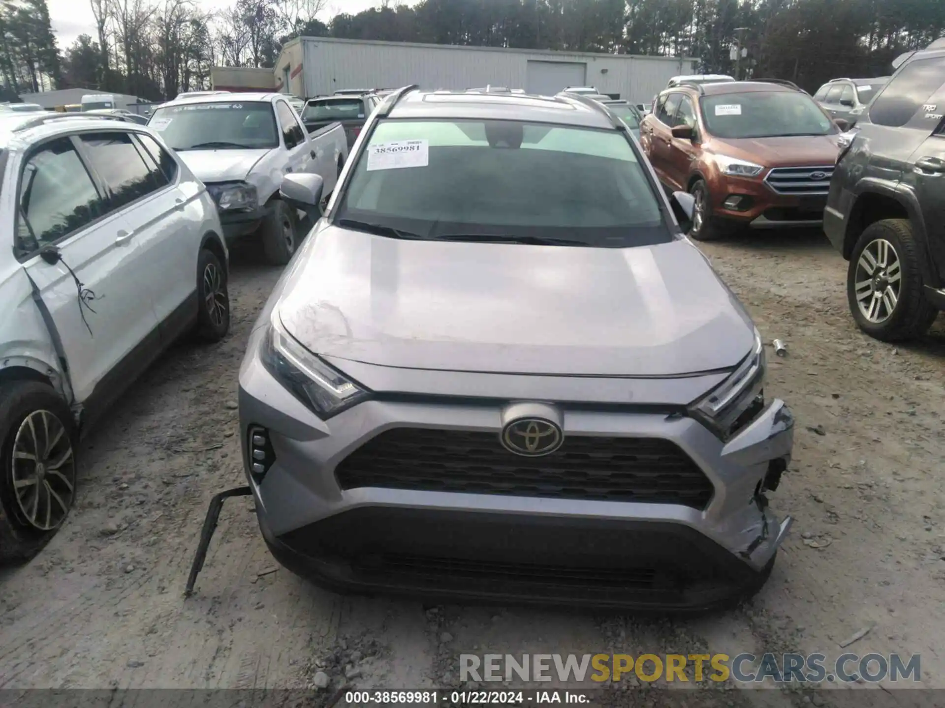 12 Photograph of a damaged car 2T3W1RFV3NC182067 TOYOTA RAV4 2022