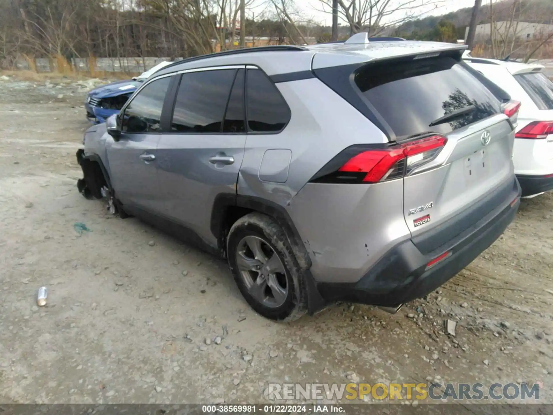 3 Photograph of a damaged car 2T3W1RFV3NC182067 TOYOTA RAV4 2022