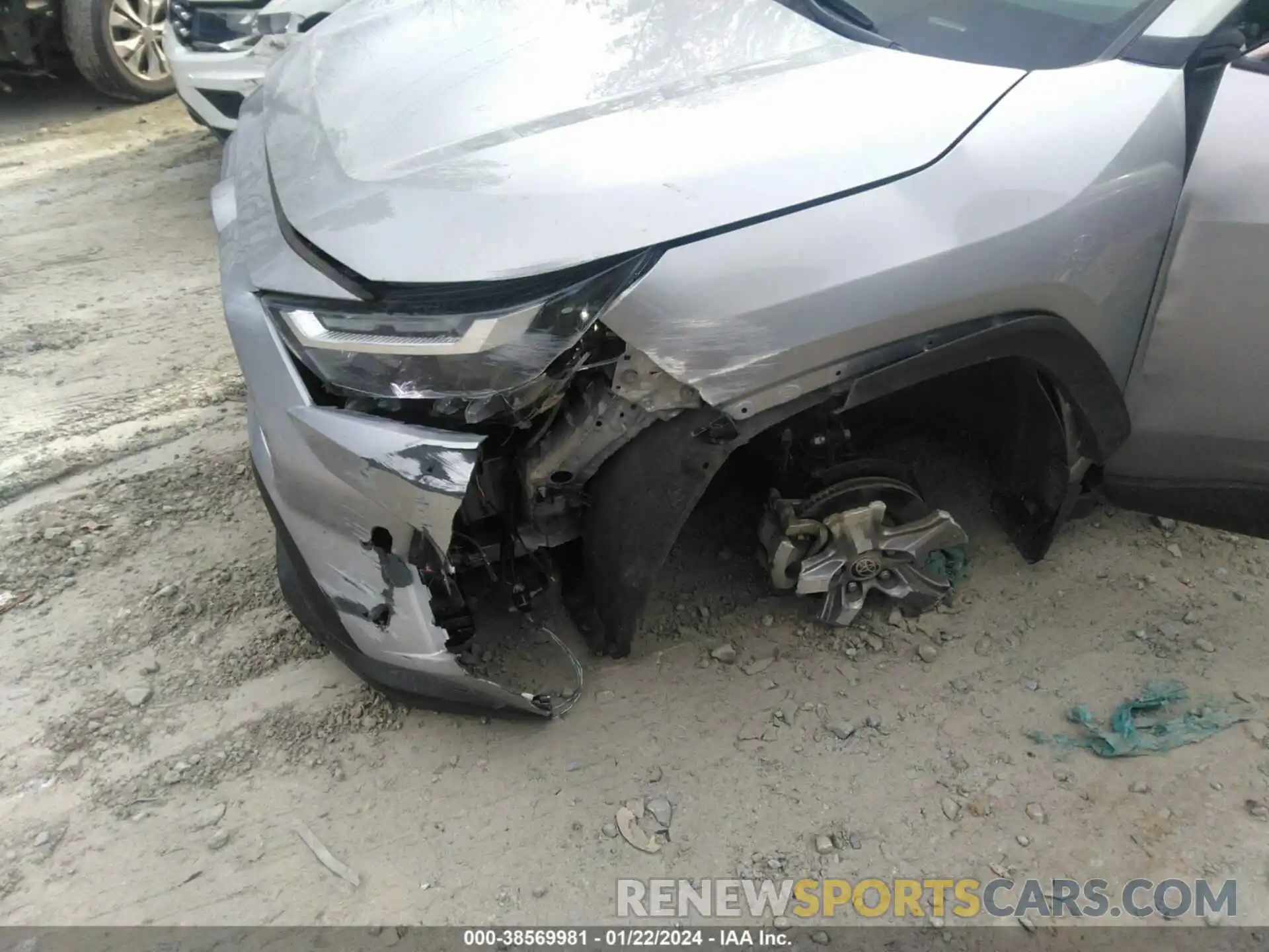 6 Photograph of a damaged car 2T3W1RFV3NC182067 TOYOTA RAV4 2022