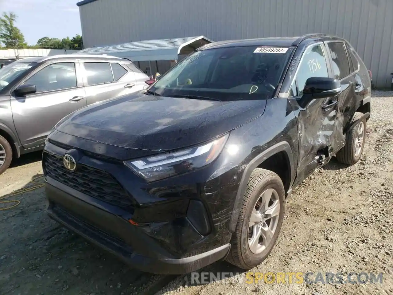 2 Photograph of a damaged car 2T3W1RFV3NC189312 TOYOTA RAV4 2022