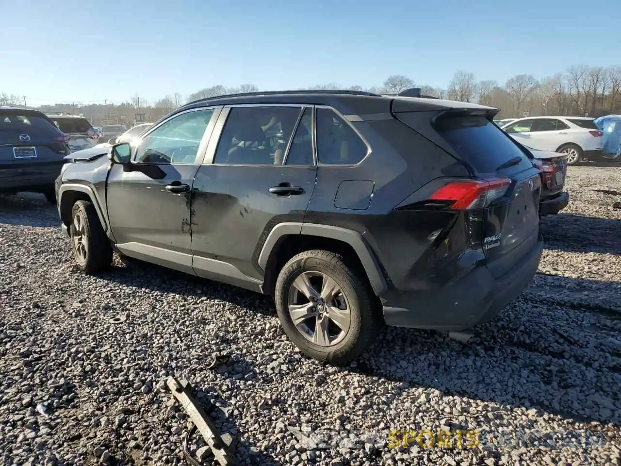 2 Photograph of a damaged car 2T3W1RFV3NC203127 TOYOTA RAV4 2022