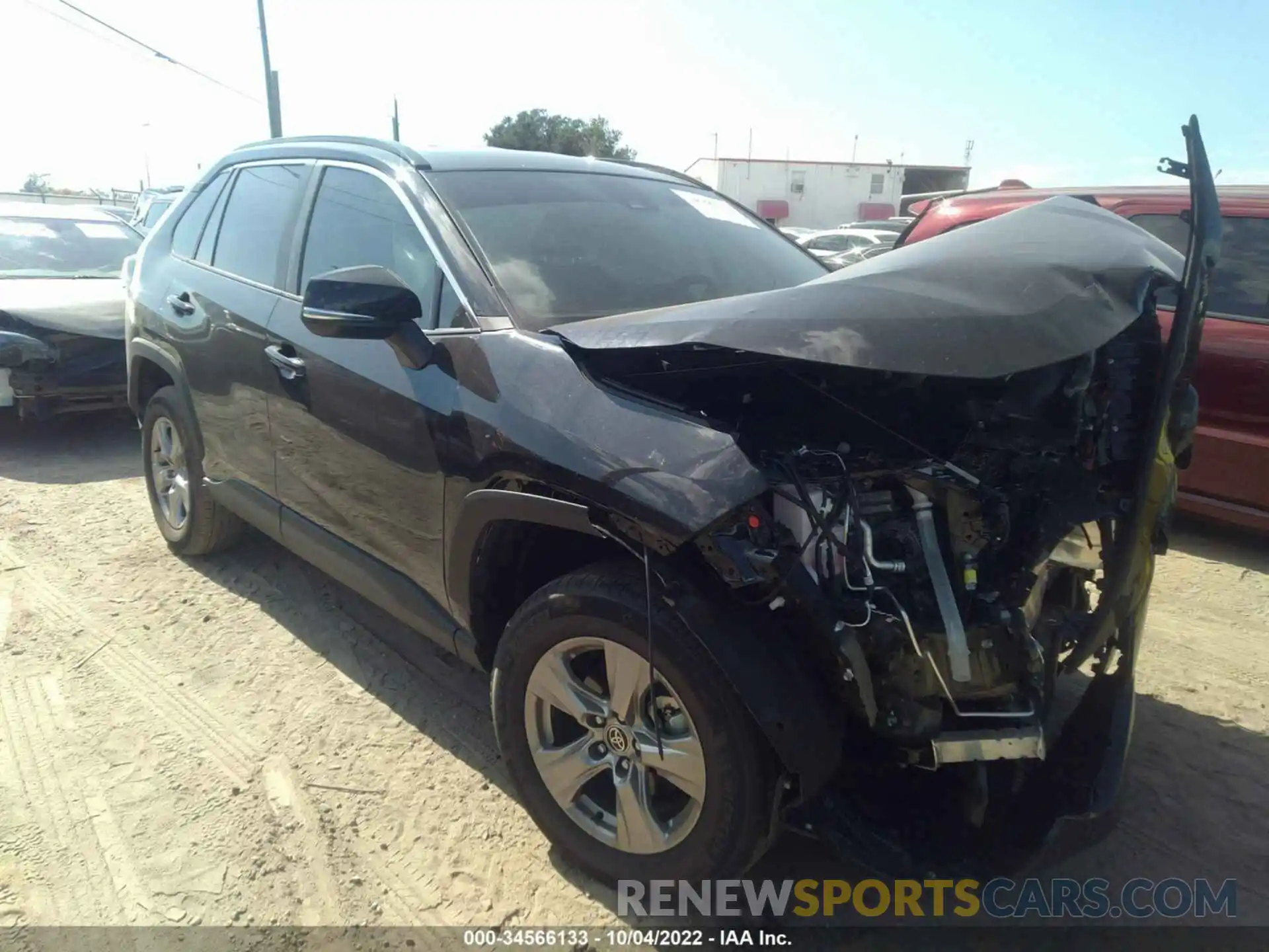 1 Photograph of a damaged car 2T3W1RFV3NW215941 TOYOTA RAV4 2022