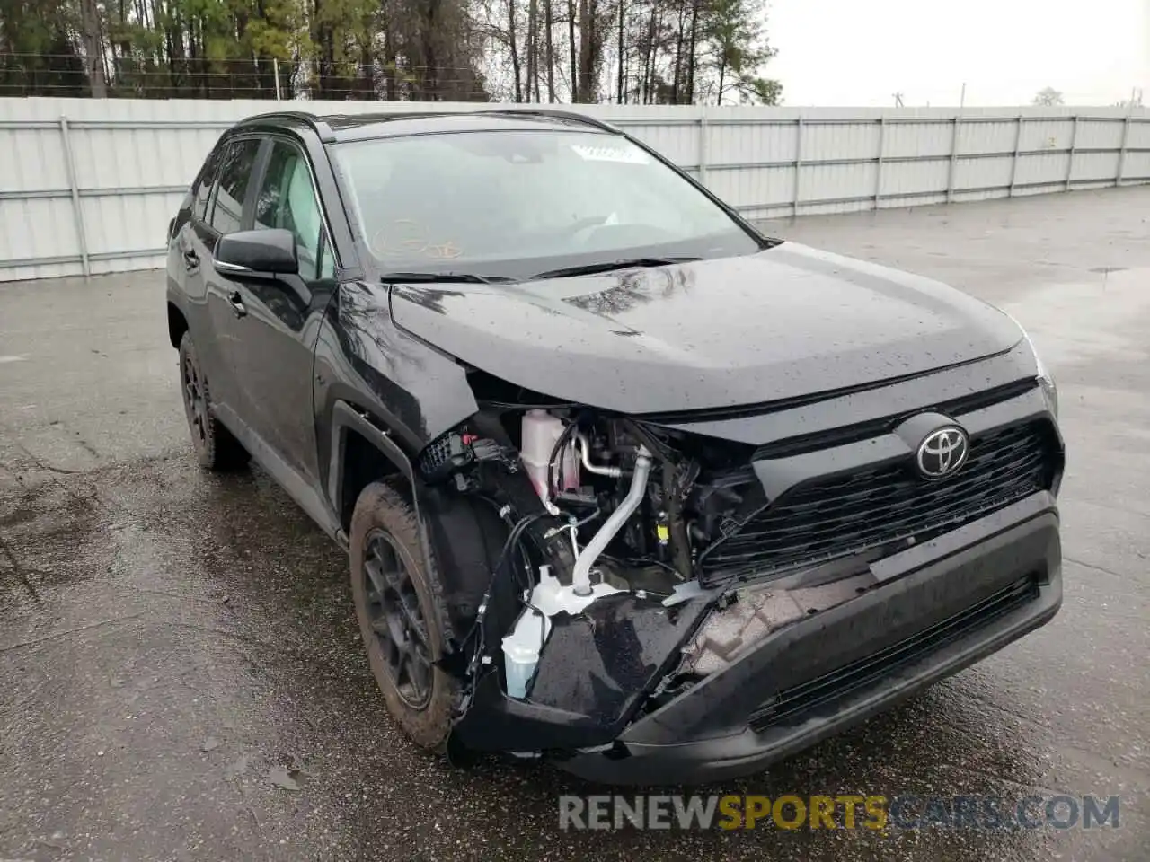 1 Photograph of a damaged car 2T3W1RFV4NC177251 TOYOTA RAV4 2022