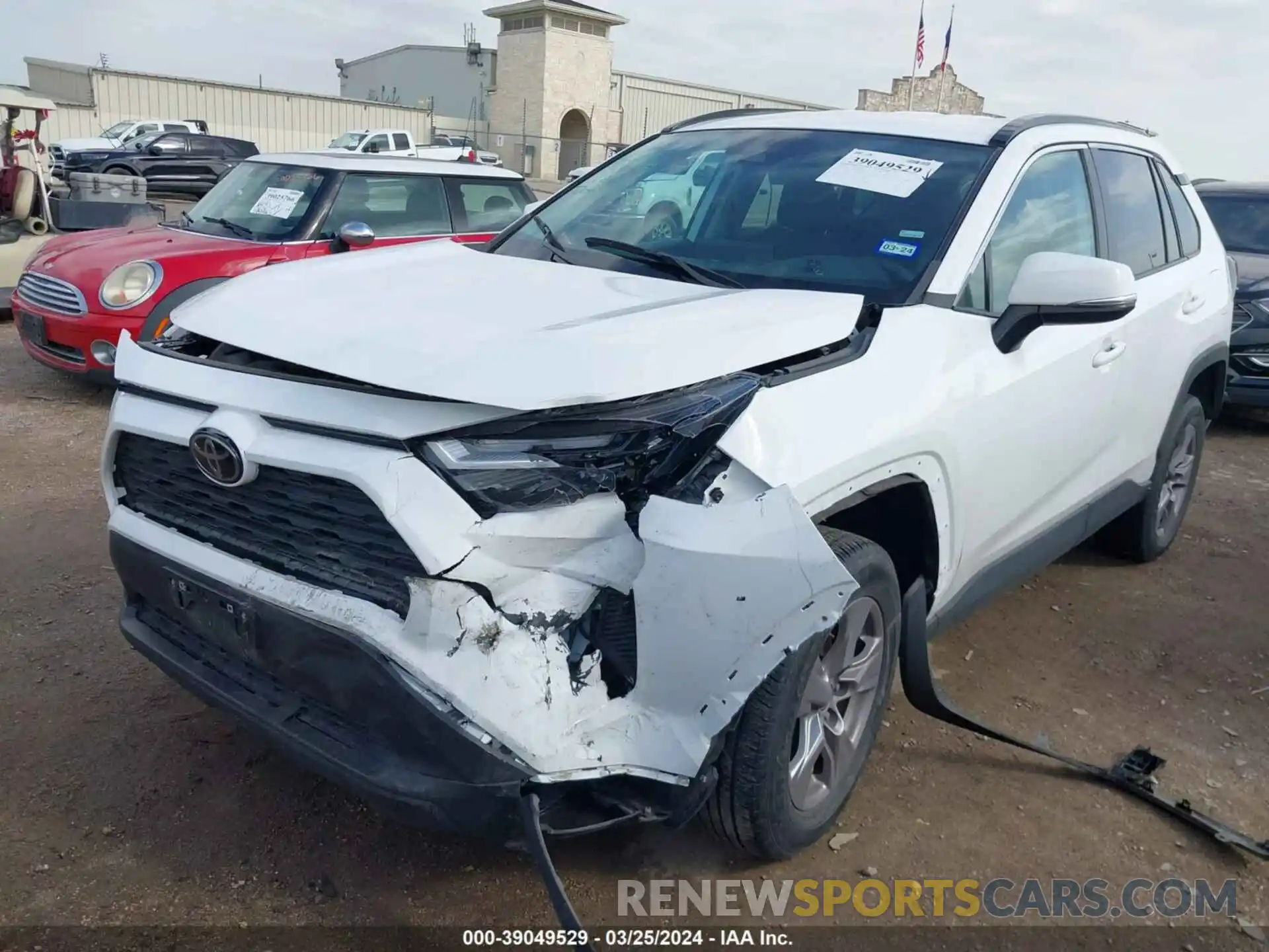 2 Photograph of a damaged car 2T3W1RFV5NW197409 TOYOTA RAV4 2022