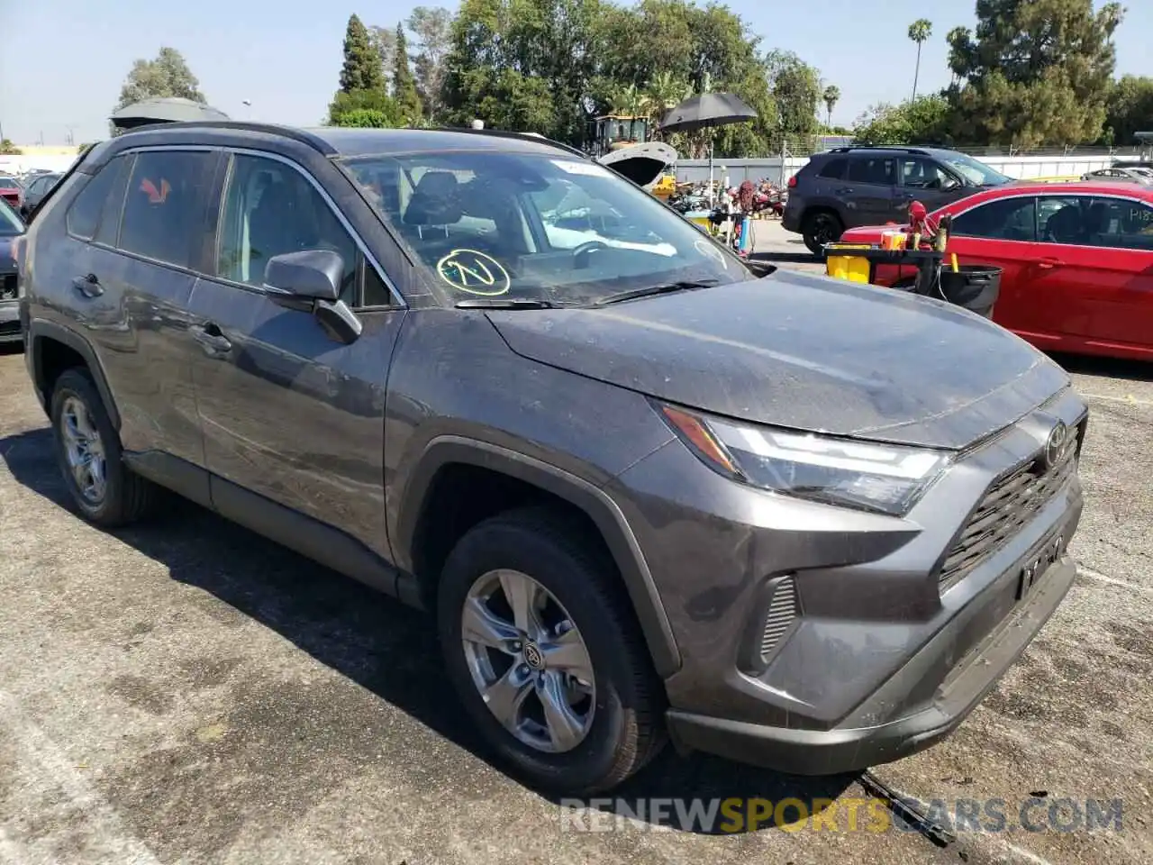 1 Photograph of a damaged car 2T3W1RFV6NC179342 TOYOTA RAV4 2022