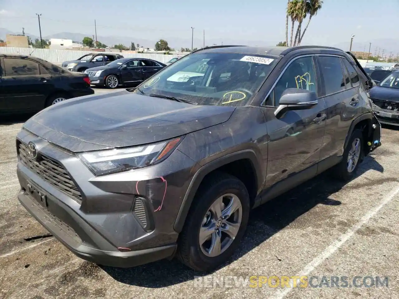 2 Photograph of a damaged car 2T3W1RFV6NC179342 TOYOTA RAV4 2022