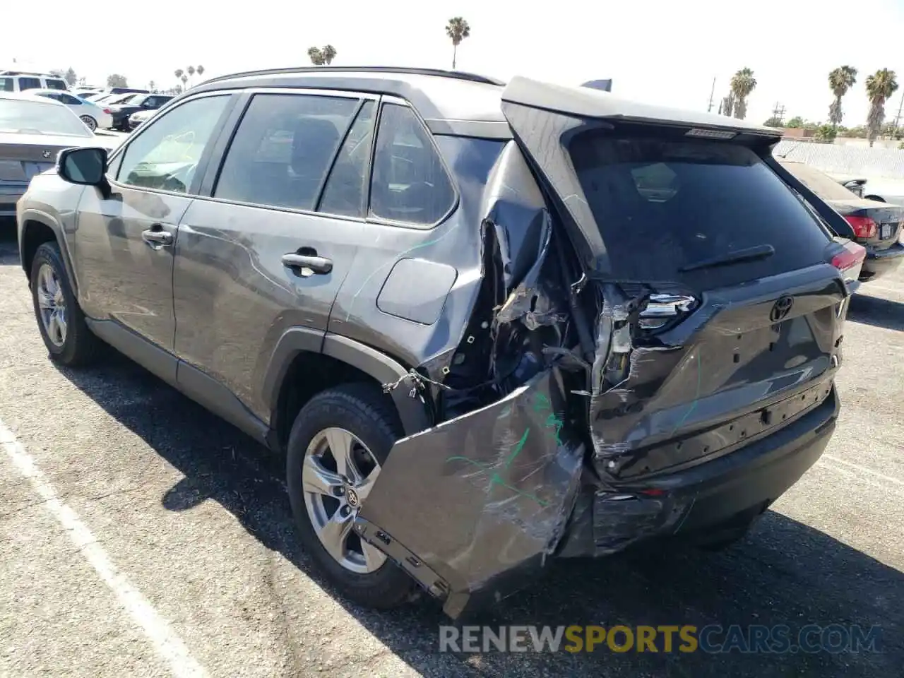 3 Photograph of a damaged car 2T3W1RFV6NC179342 TOYOTA RAV4 2022