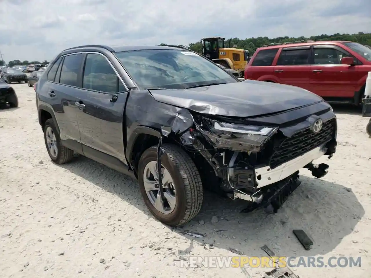 1 Photograph of a damaged car 2T3W1RFV6NC182340 TOYOTA RAV4 2022