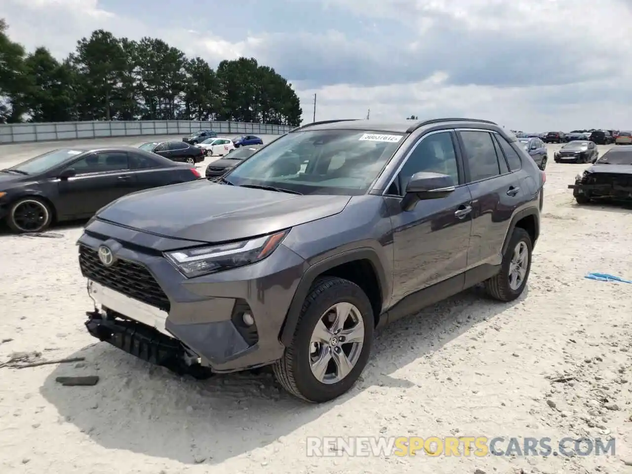 2 Photograph of a damaged car 2T3W1RFV6NC182340 TOYOTA RAV4 2022